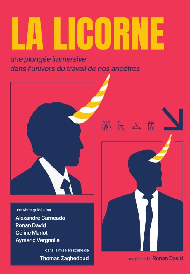 Image 1 : Les Rencontres Théâtrales de Martel 2026 - La Licorne par la Cie Ewen background