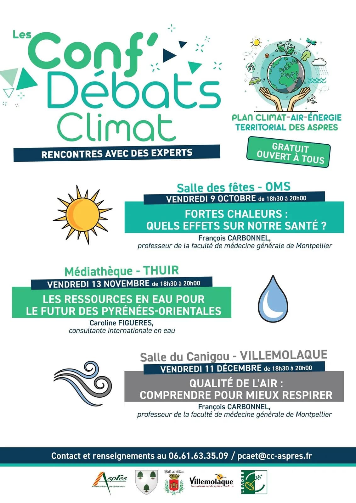 Image 1 : CONFÉRENCE DÉBAT CLIMAT background