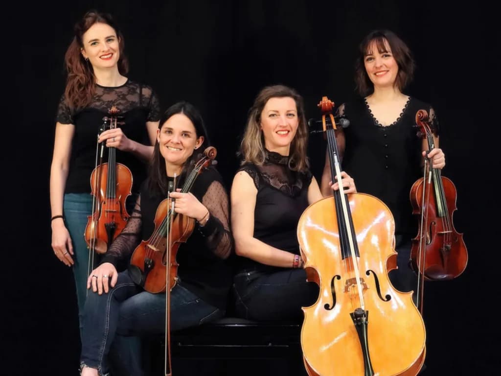 Image 1 : CONCERT À LA BOUGIE AVEC LE QUATUOR OPALE background