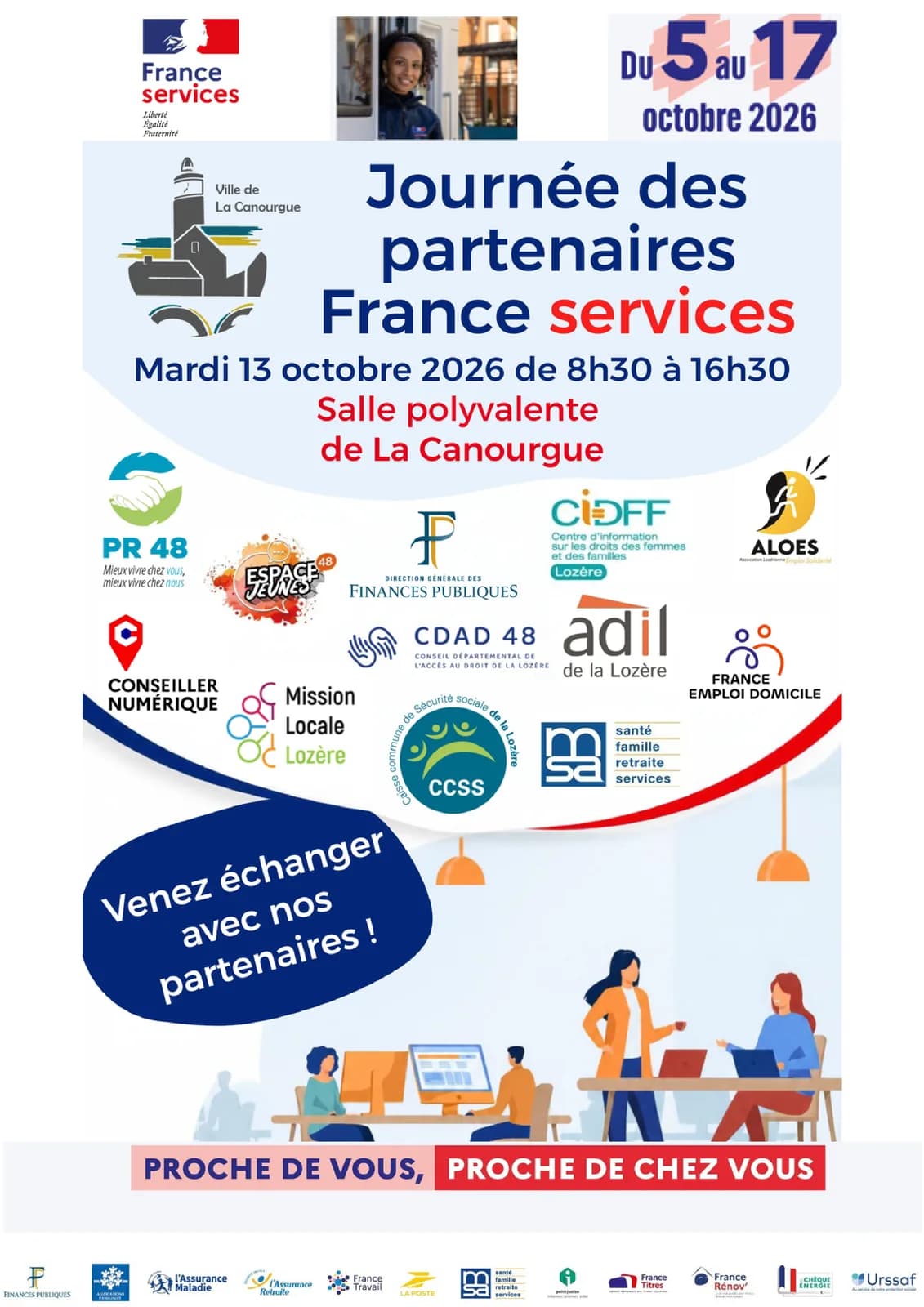 Image 1 : JOURNÉES DES PARTENAIRES FRANCE SERVICE background
