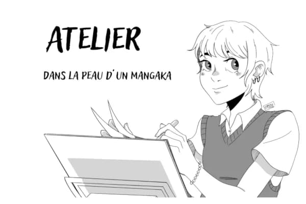 Image 1 : Atelier “Dans la peau d’un mangaka” background