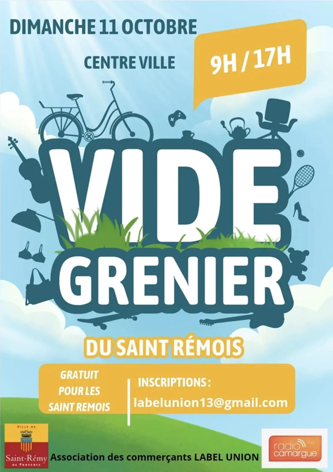 Image 1 : Vide-grenier du St Rémois background