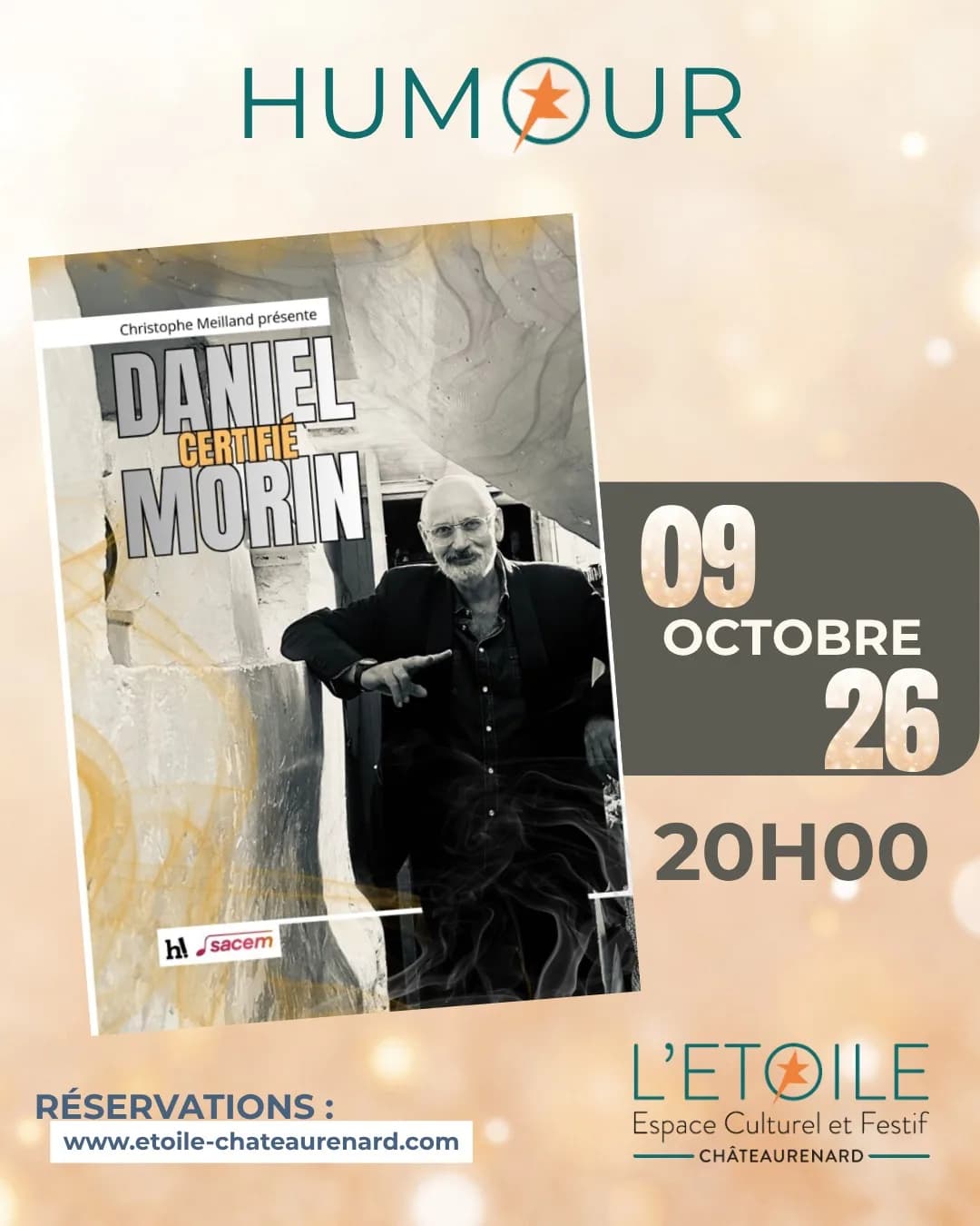 Image 1 : Daniel "Certifié" Morin background