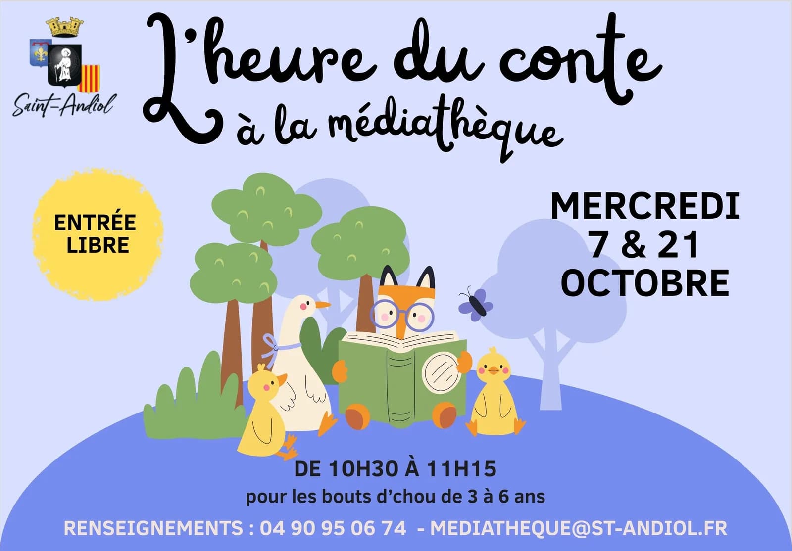 Image 1 : L'Heure du conte background