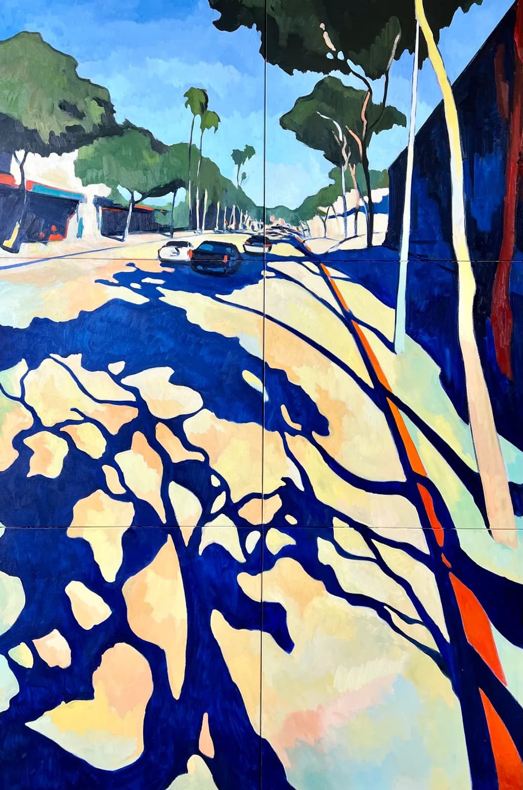 Image 5 : L'art au cœur d l'hôpital - Création d'une œuvre murale signée Thierry Lefort / Street Aix Project by Ka Divers background