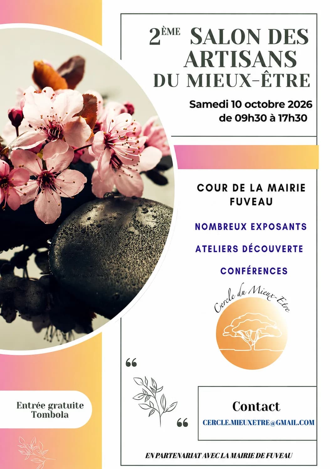 Image 1 : 2ᵉ Salon des Artisans du Mieux-Être à Fuveau background