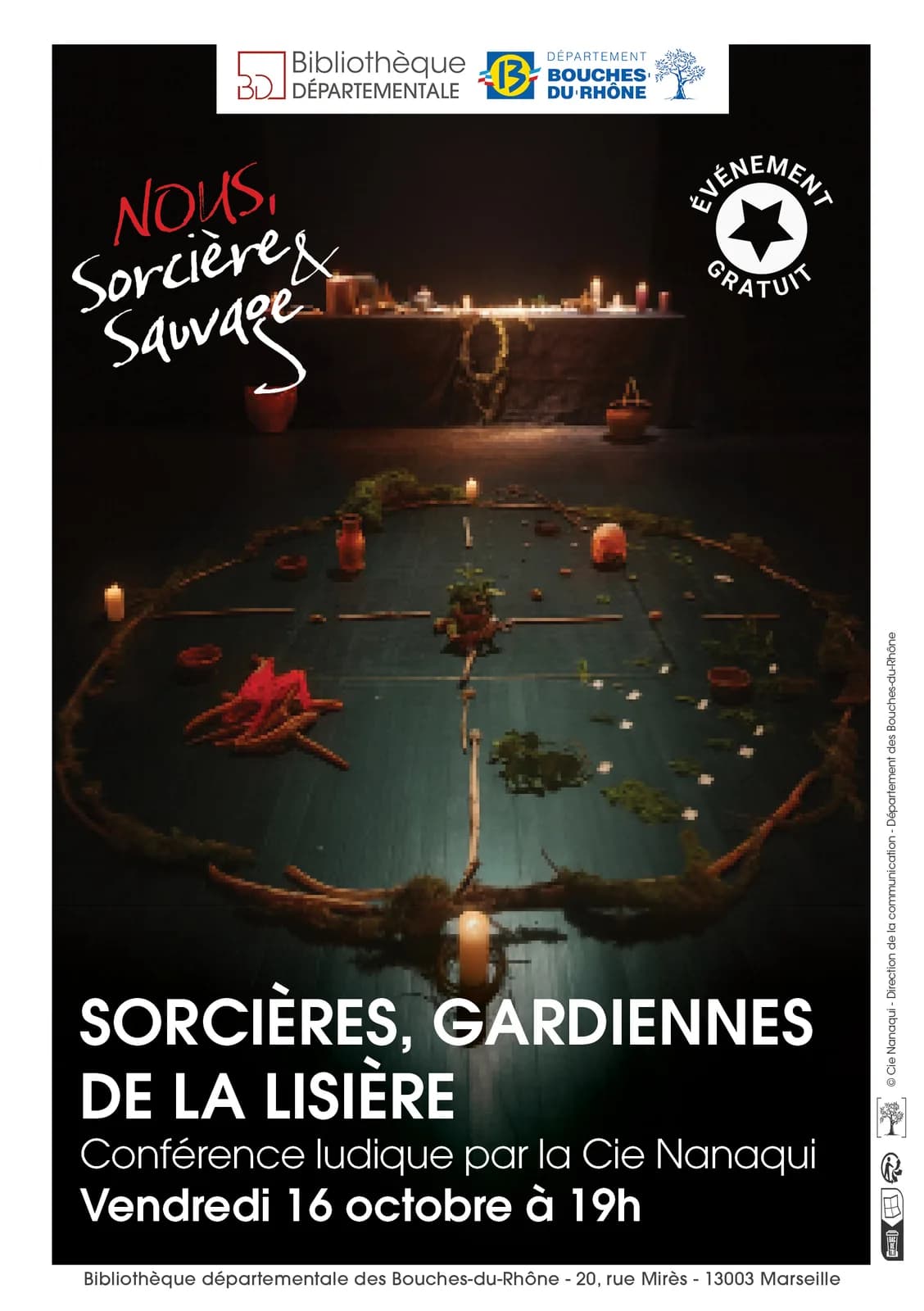 Image 1 : Sorcières, gardiennes de la lisière background