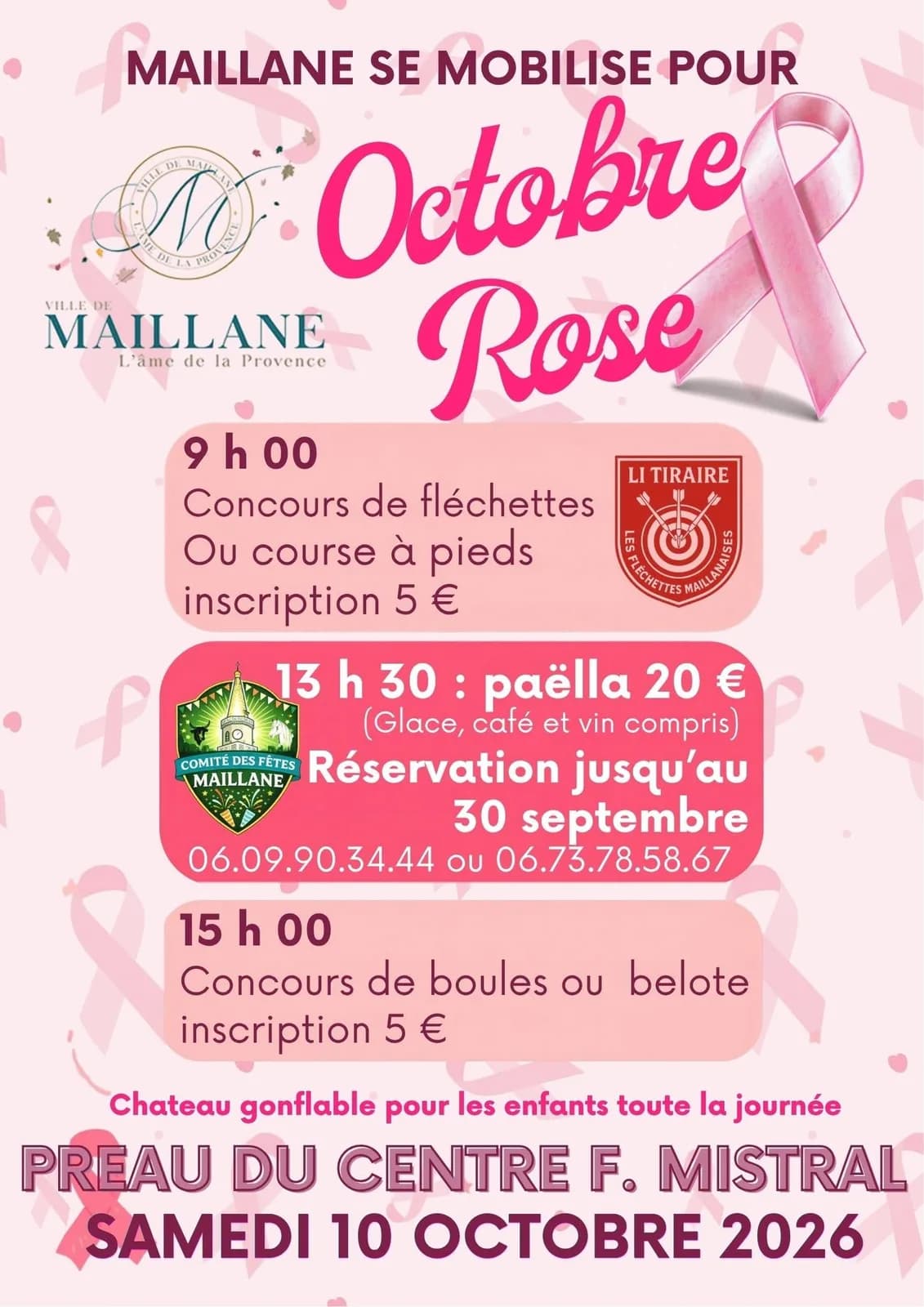 Image 1 : Octobre Rose background