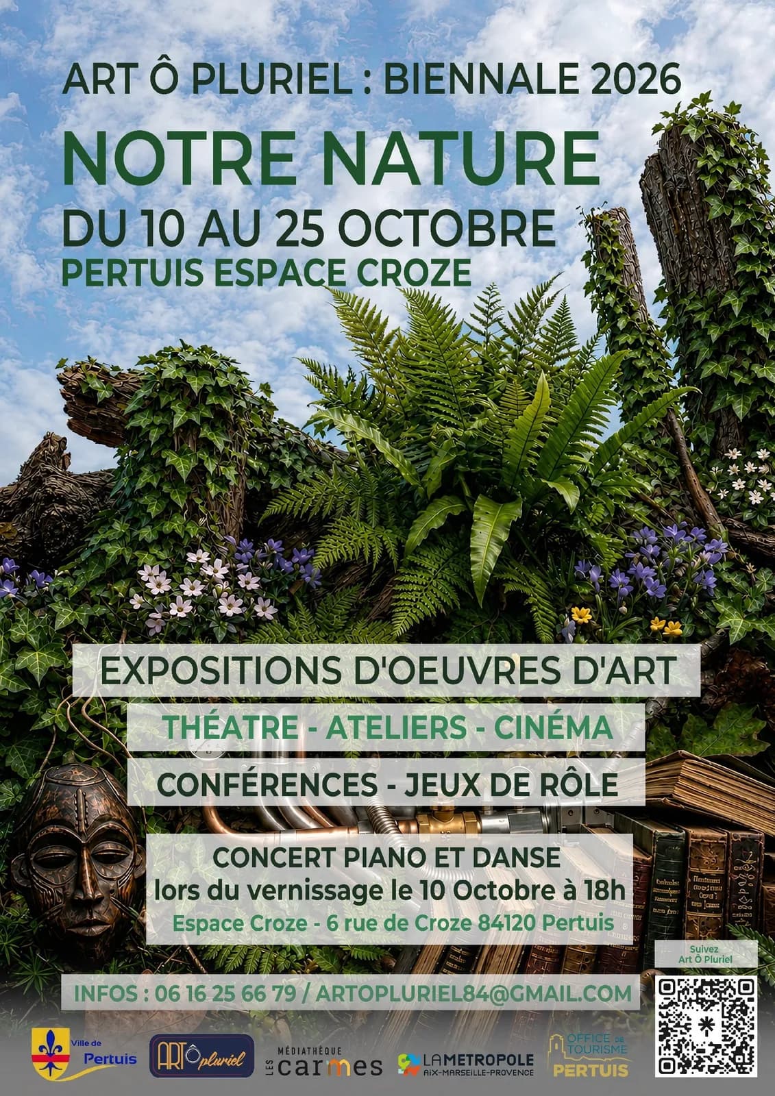 Image 1 : Biennale ArtÔPluriel 2026- Atelier philatélie-Conférence background