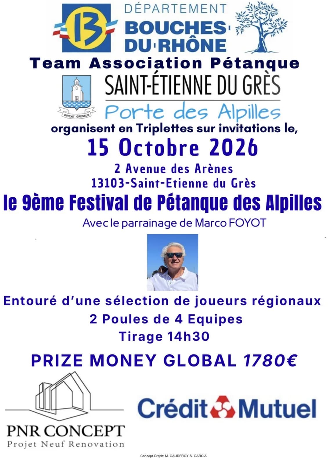 Image 2 : Festival de Pétanque des Alpilles à Saint Étienne du Grès background