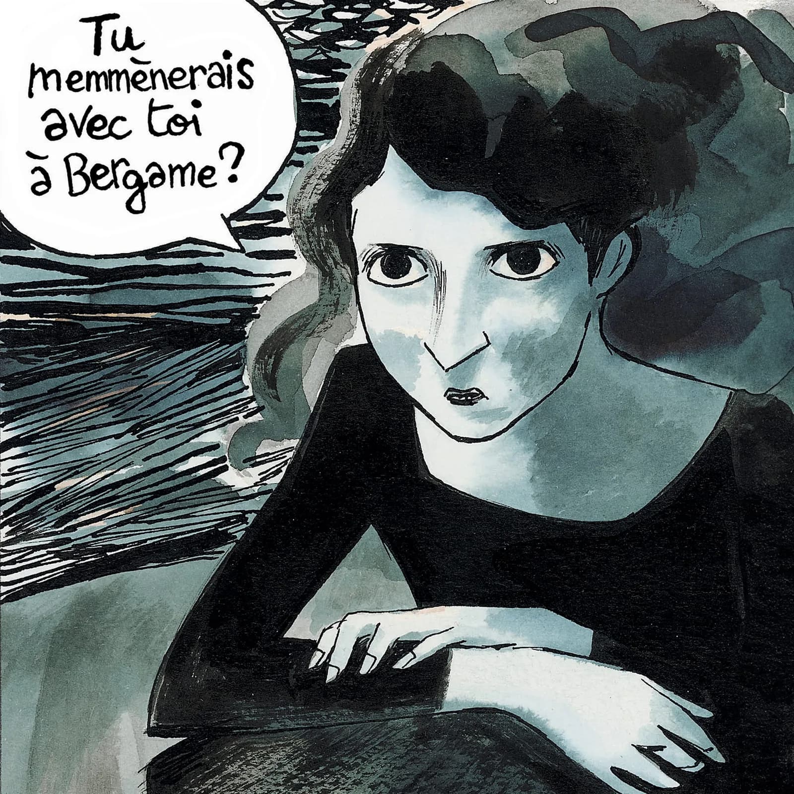Image 2 : Spectacle BD : Le compagnon de voyage d’après Malaparte background