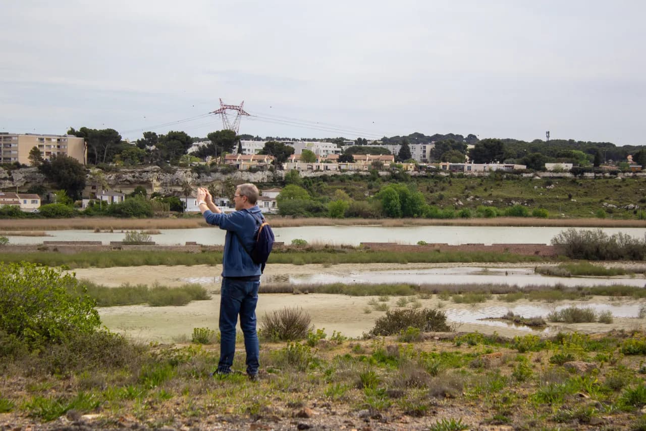 Image 2 : Éco-balade : Découverte de la faune et de la flore des anciens salins de Rassuen background