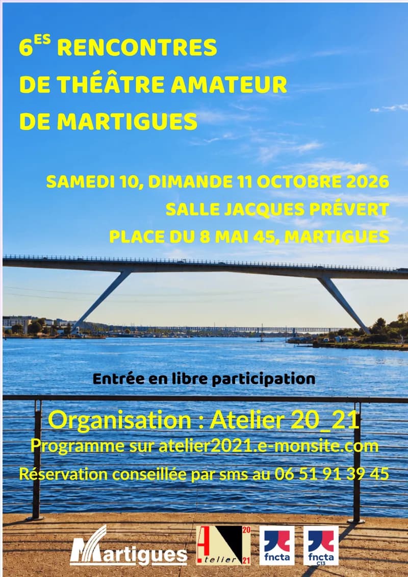 Image 1 : Rencontres de Théâtre amateur de Martigues background