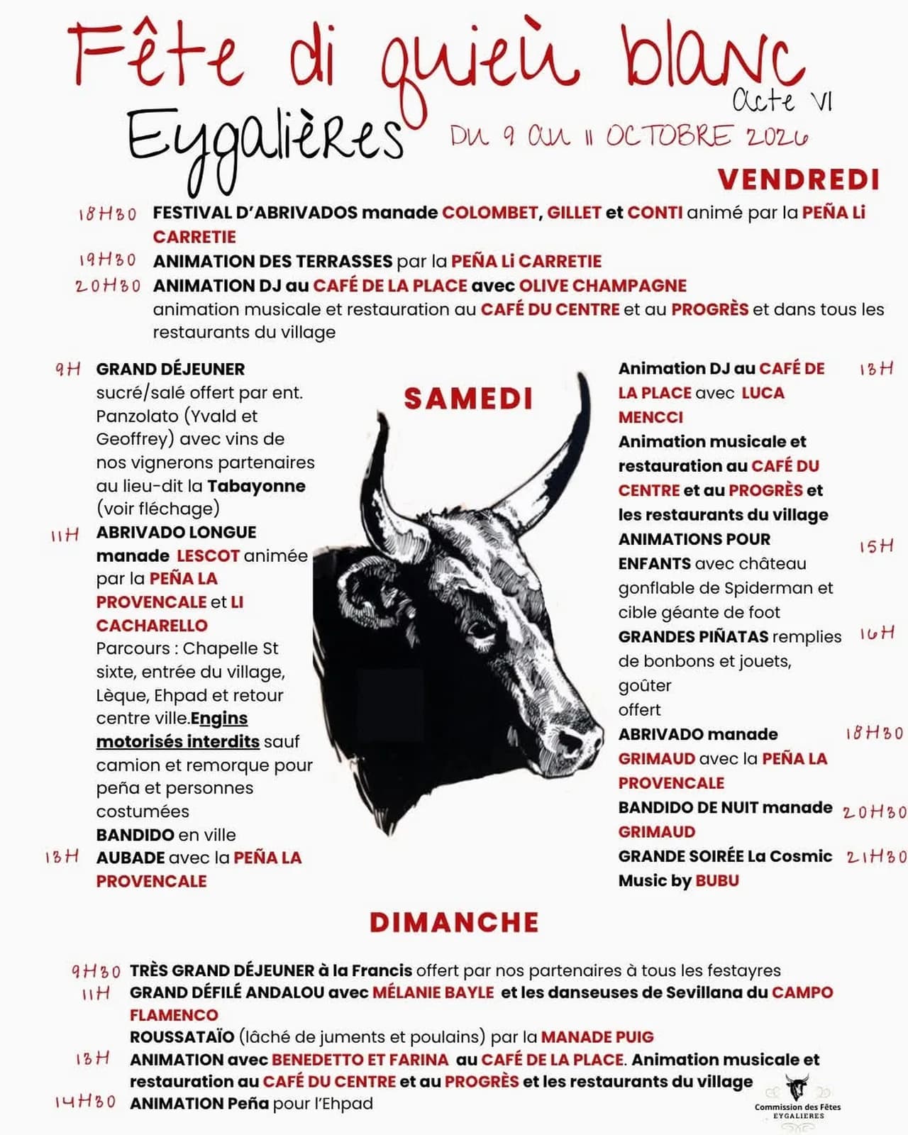 Image 3 : 6ème Fête Di Quieù Blanc background
