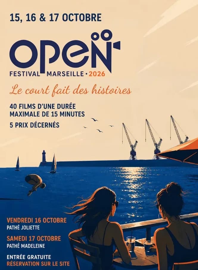 Image 1 : Open festival Marseille 2026 background