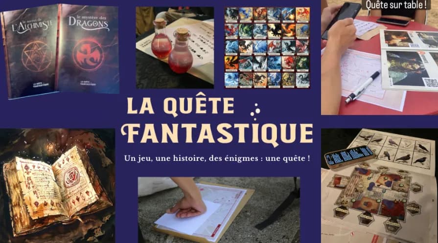 Image 1 : La Quête Fantastique - Le mystère des dragons background