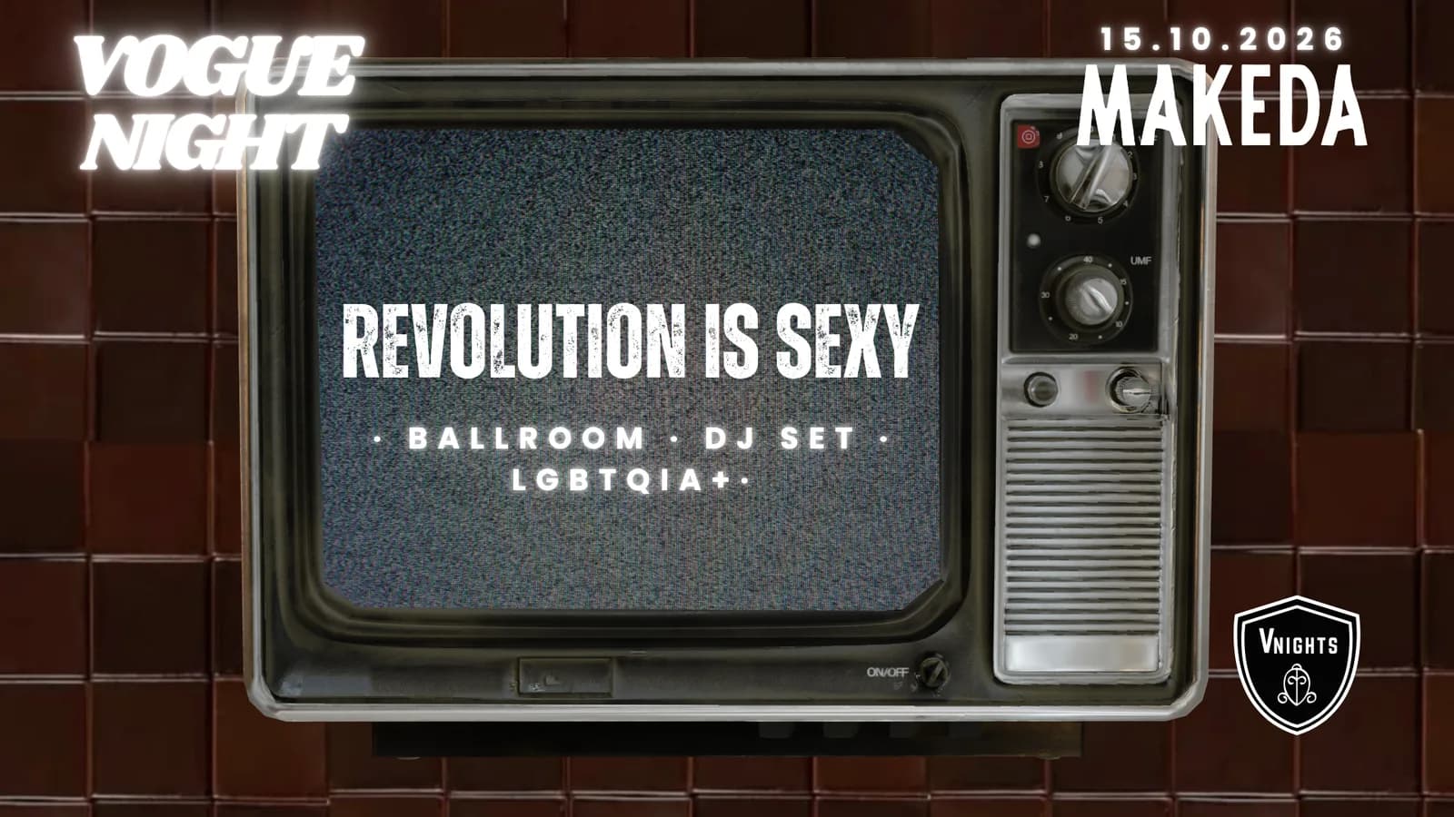 Image 1 : Vnight#3: Revolution is sexy background