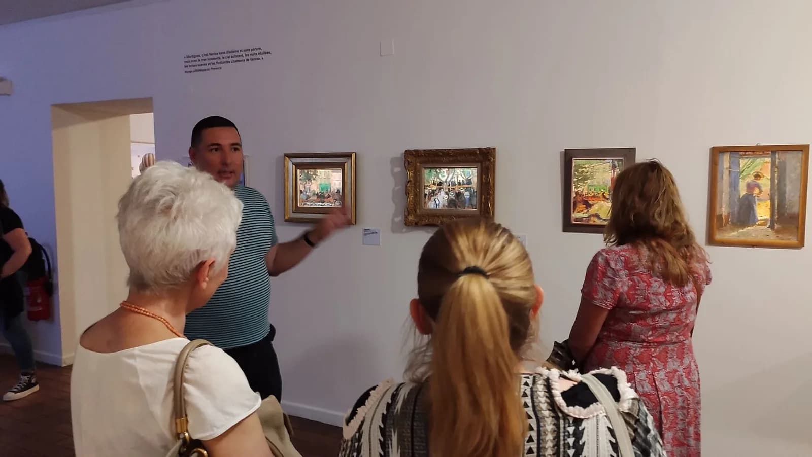 Image 1 : Visite souvenirs, souvenirs au musée Ziem background