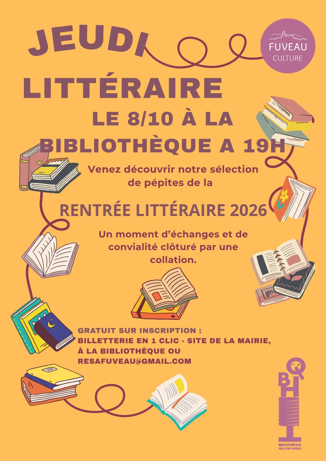 Image 1 : Jeudi littéraire background