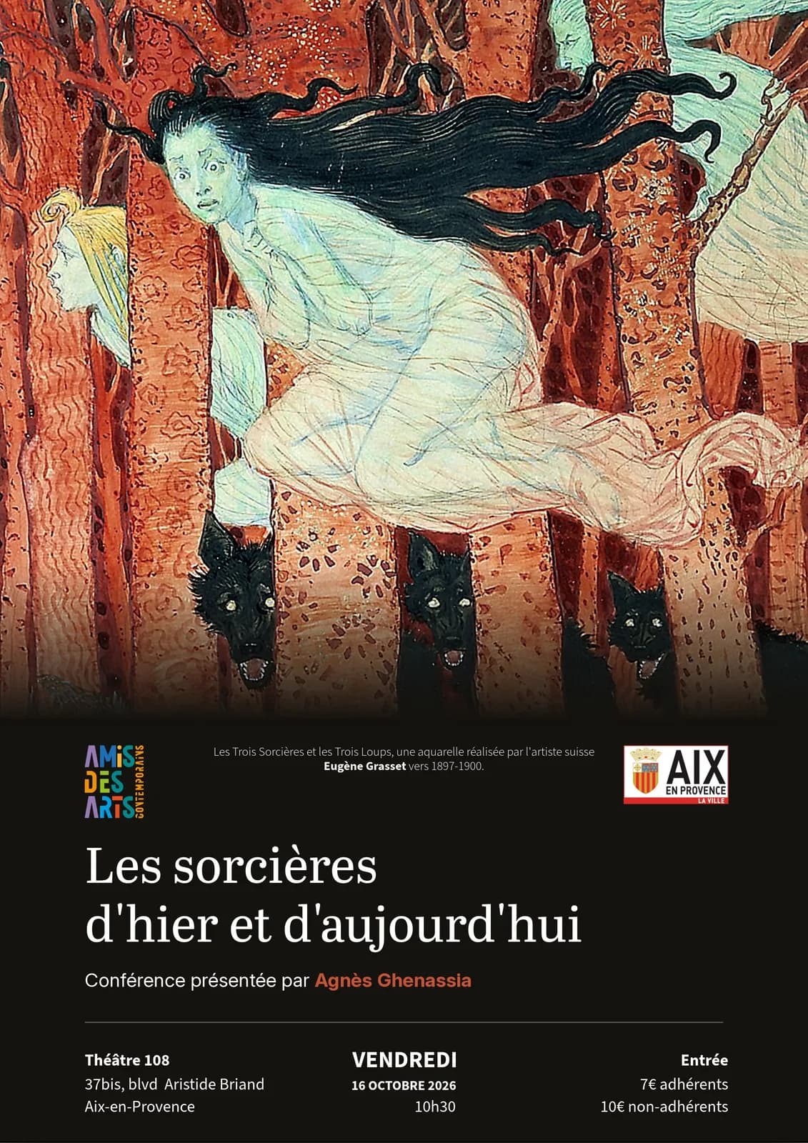 Image 1 : Conférence - Les sorcières, d'hier et d'aujourd'hui background