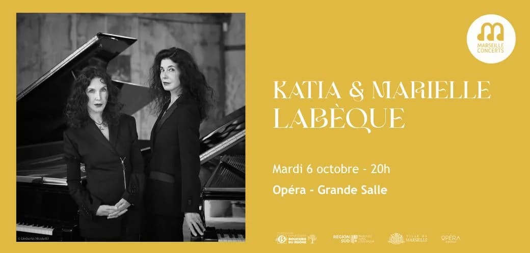 Image 1 : Katia et Marielle Labeque background