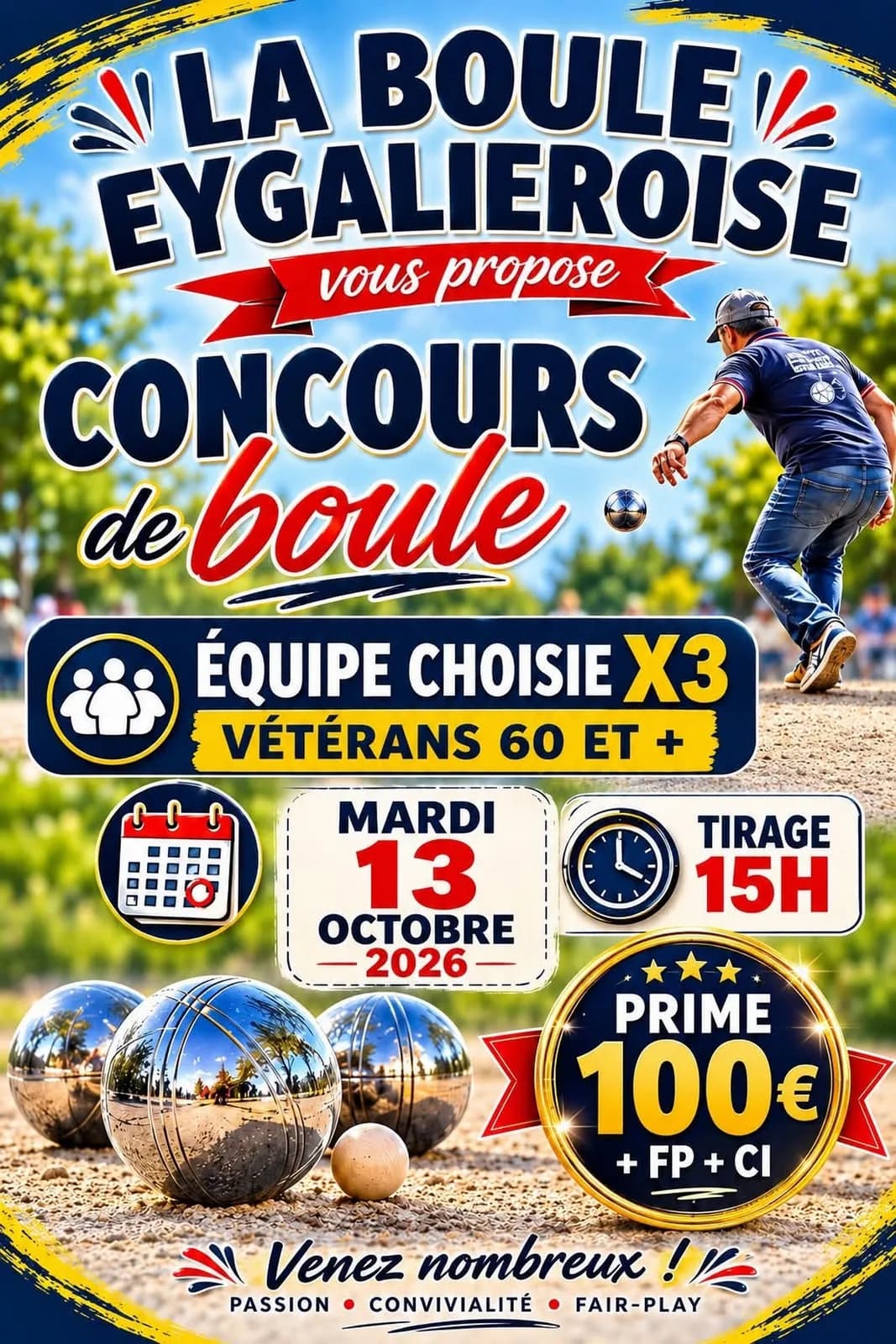Image 2 : Concours de pétanque à Eygalières background