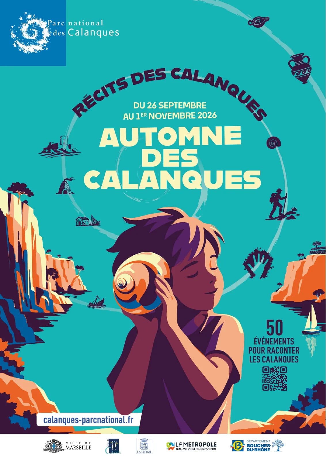 Image 1 : Balade en bateau : découverte des Calanques avec un écogarde background