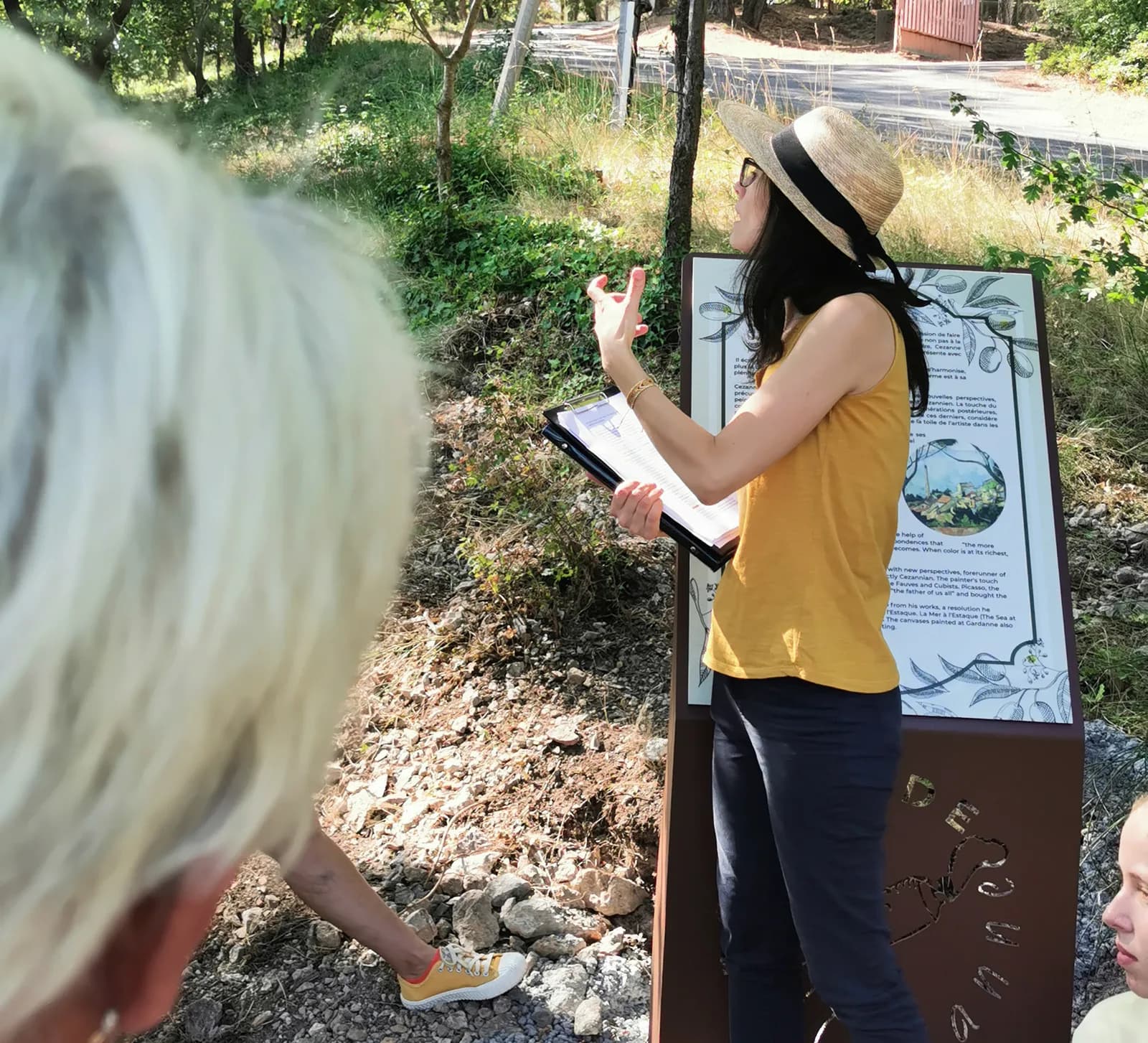 Image 1 : Visite guidée - Promenade Cezanne à Gardanne background