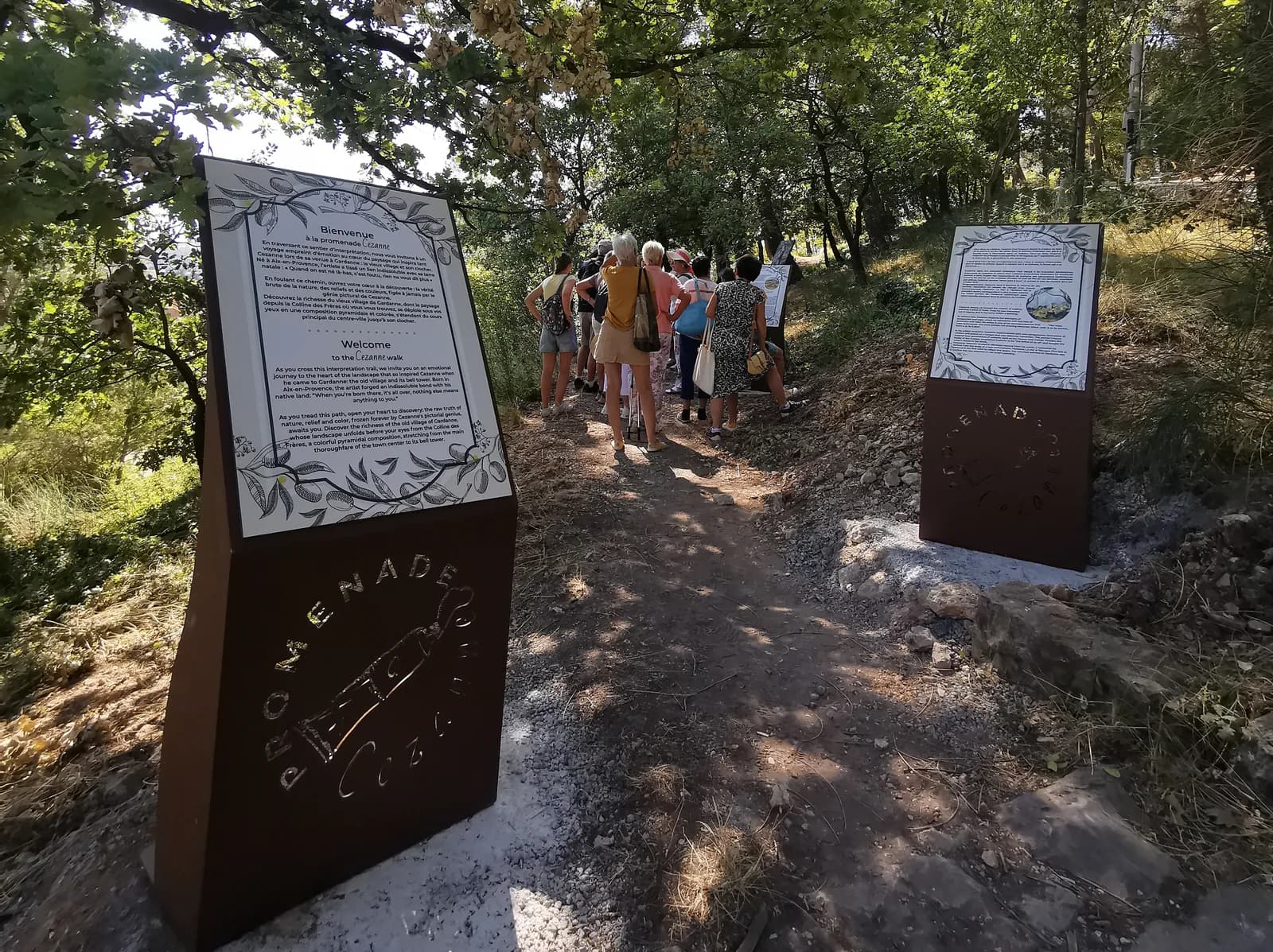 Image 5 : Visite guidée - Promenade Cezanne à Gardanne background