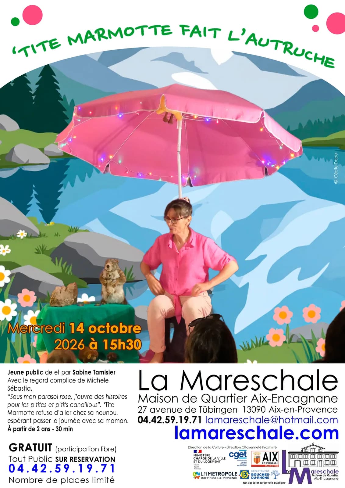 Image 1 : Spectacle - 'Tite marmotte fait l'autruche background