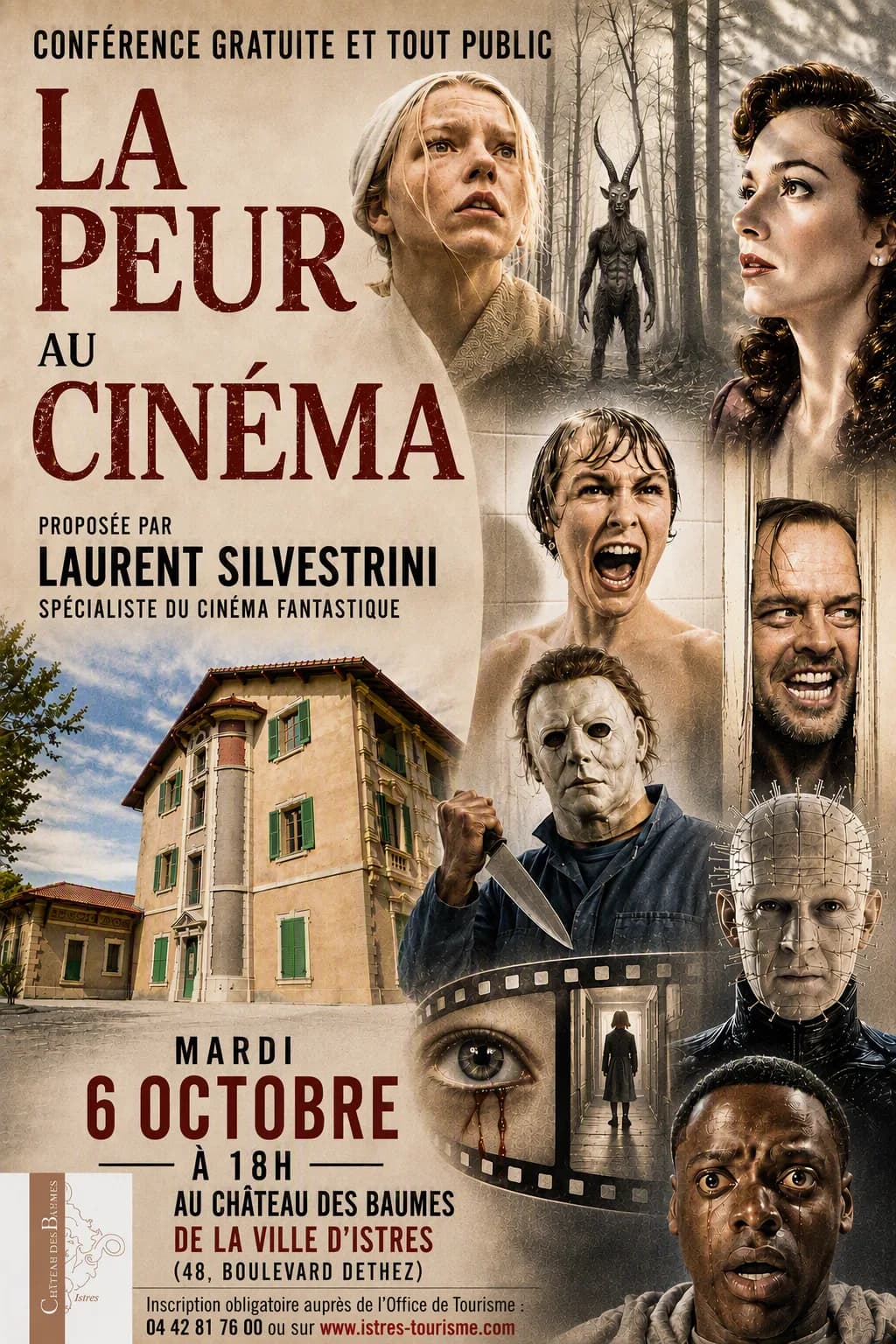 Image 1 : Conférence « La peur au cinéma » background