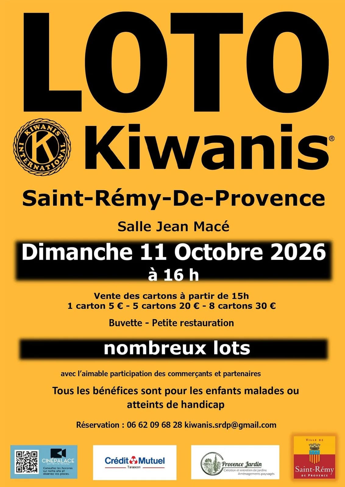 Image 1 : Loto Kiwanis à Saint-Rémy-de-Provence background
