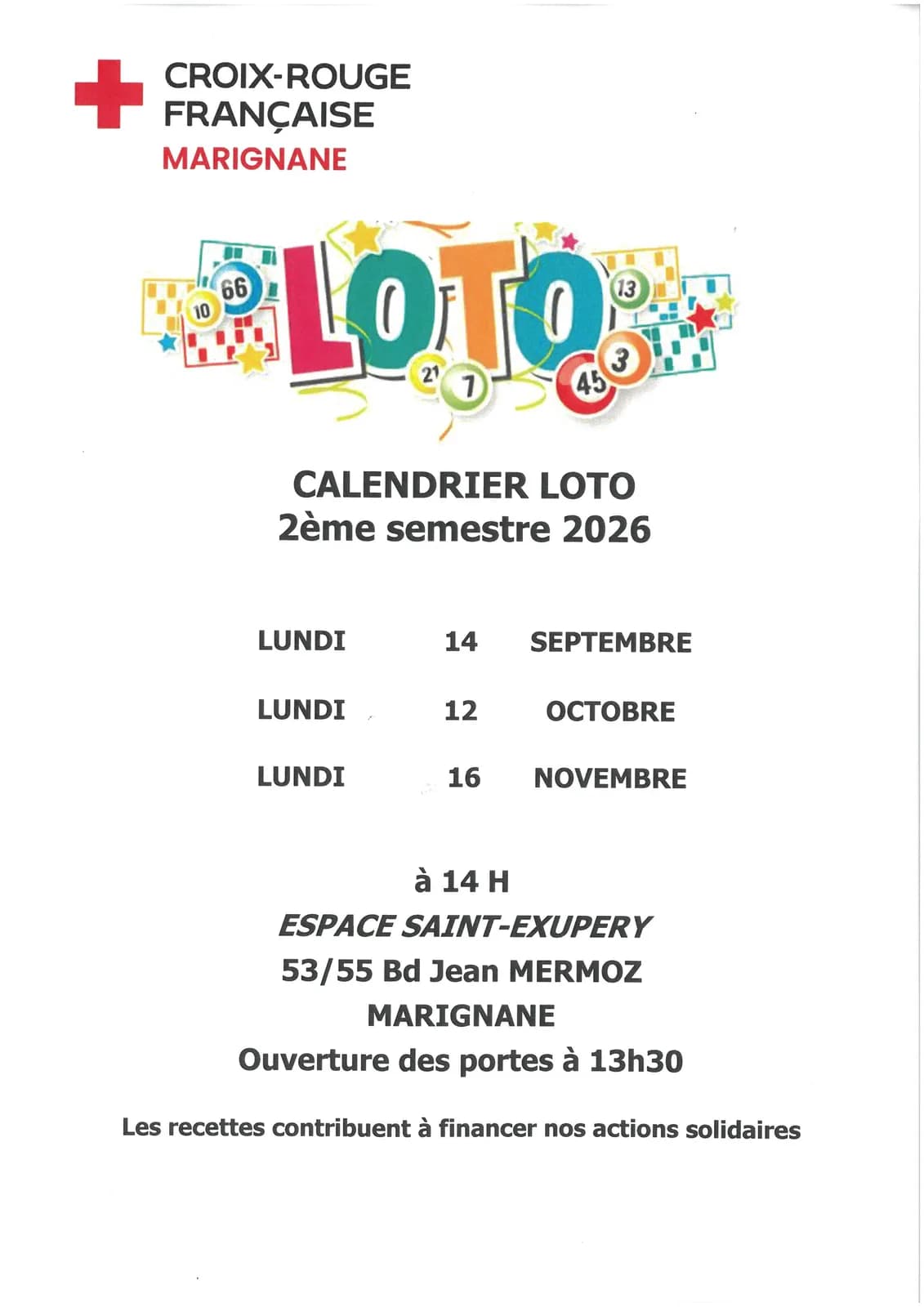 Image 2 : Loto de La Croix Rouge background