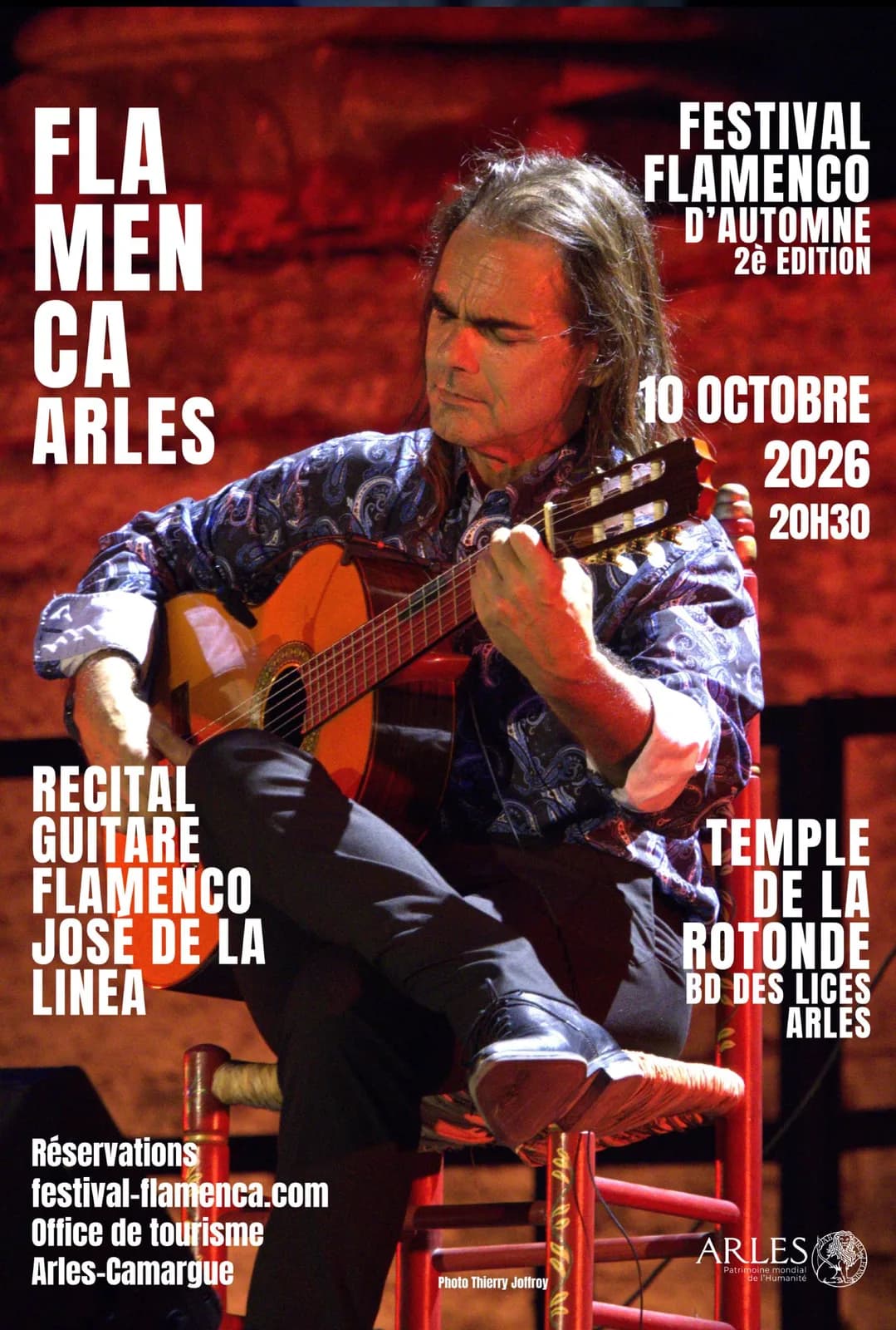 Image 1 : FlamencA - Récital de guitare flamenco José de la Linea background