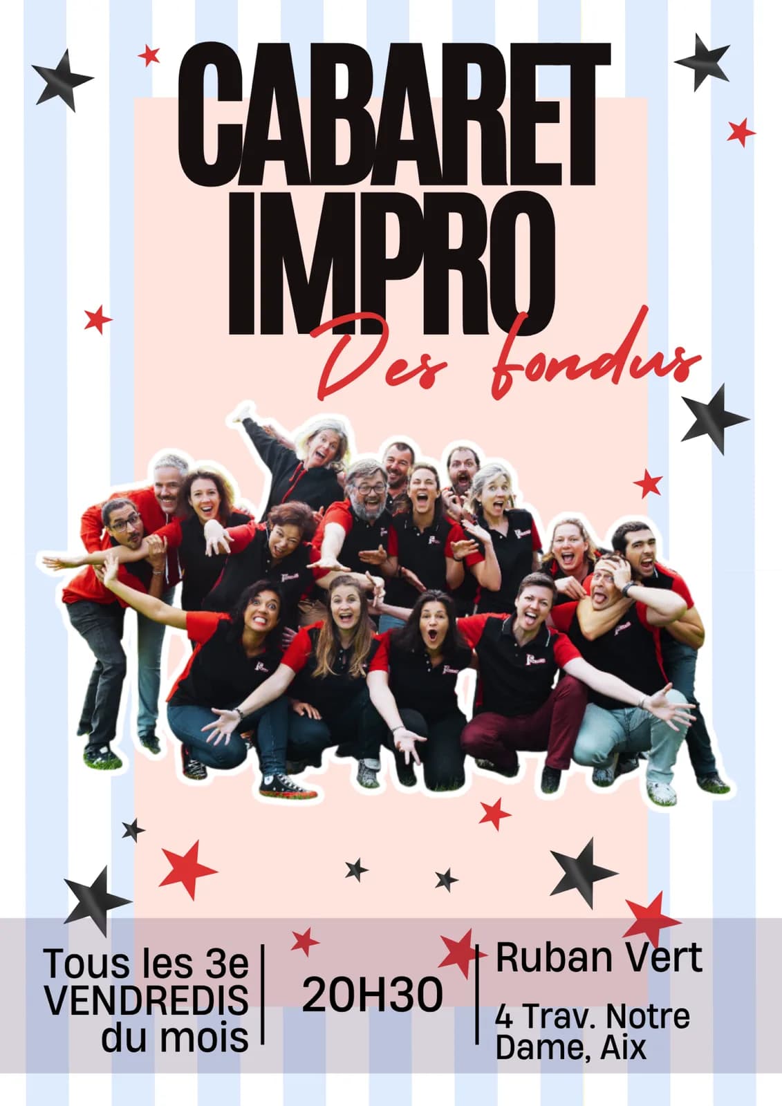 Image 1 : Cabaret Impro background