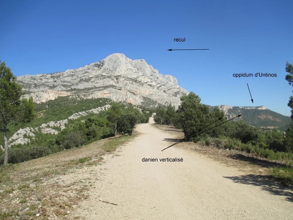 Image 1 : La Sainte-Victoire et sa géologie background