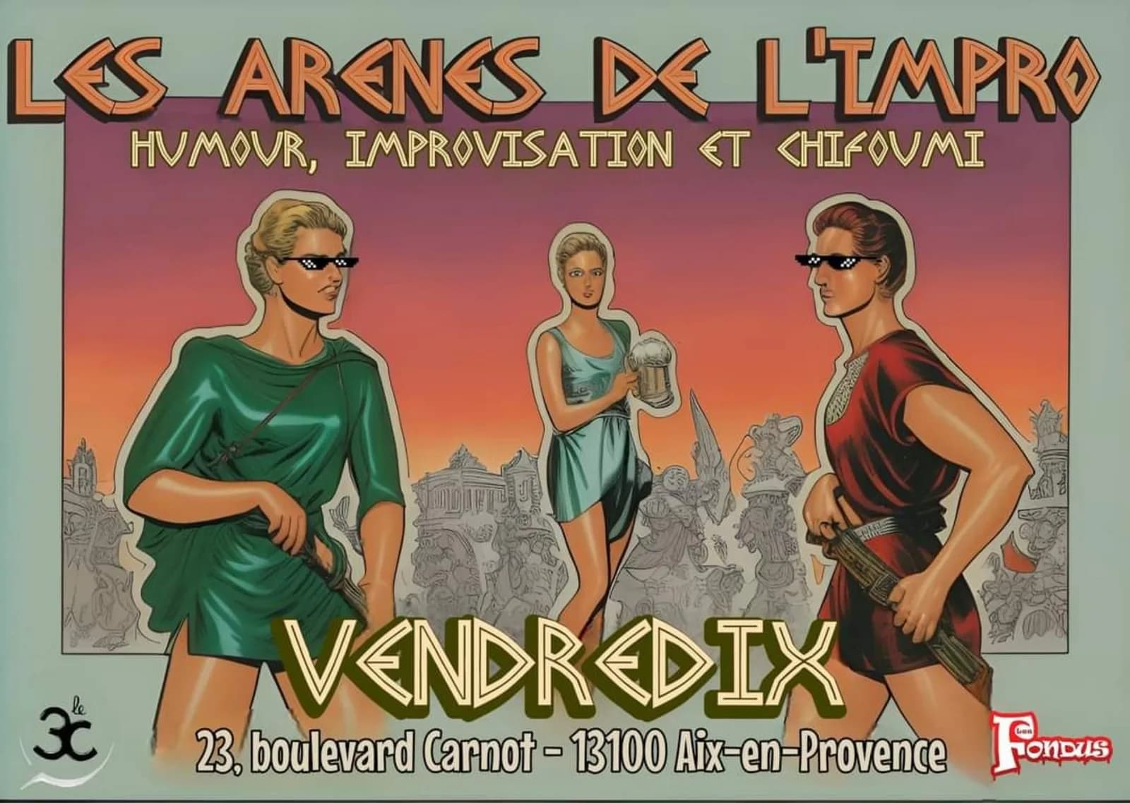 Image 2 : Les Arènes de l'Impro background