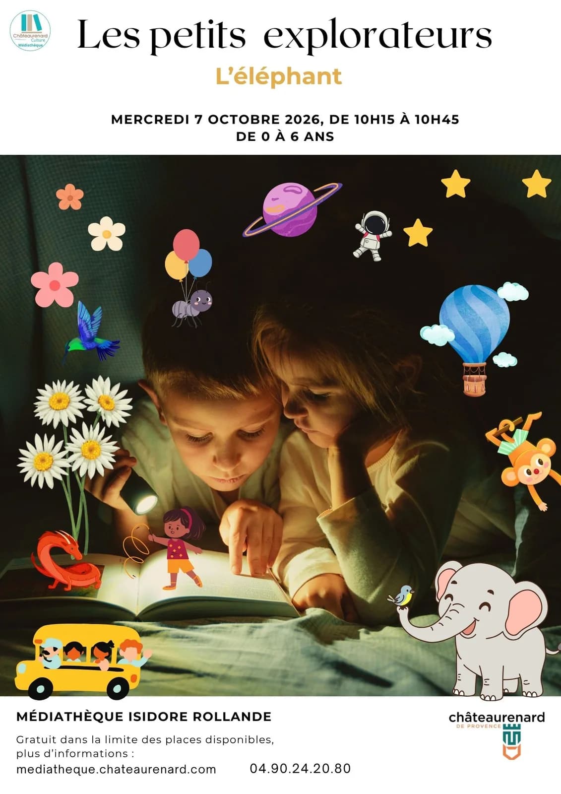 Image 1 : Les petits explorateurs background