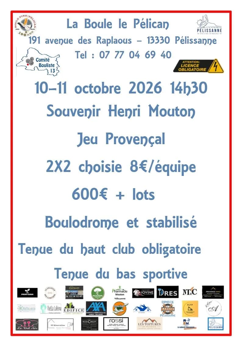 Image 1 : Concours de jeu provençal background