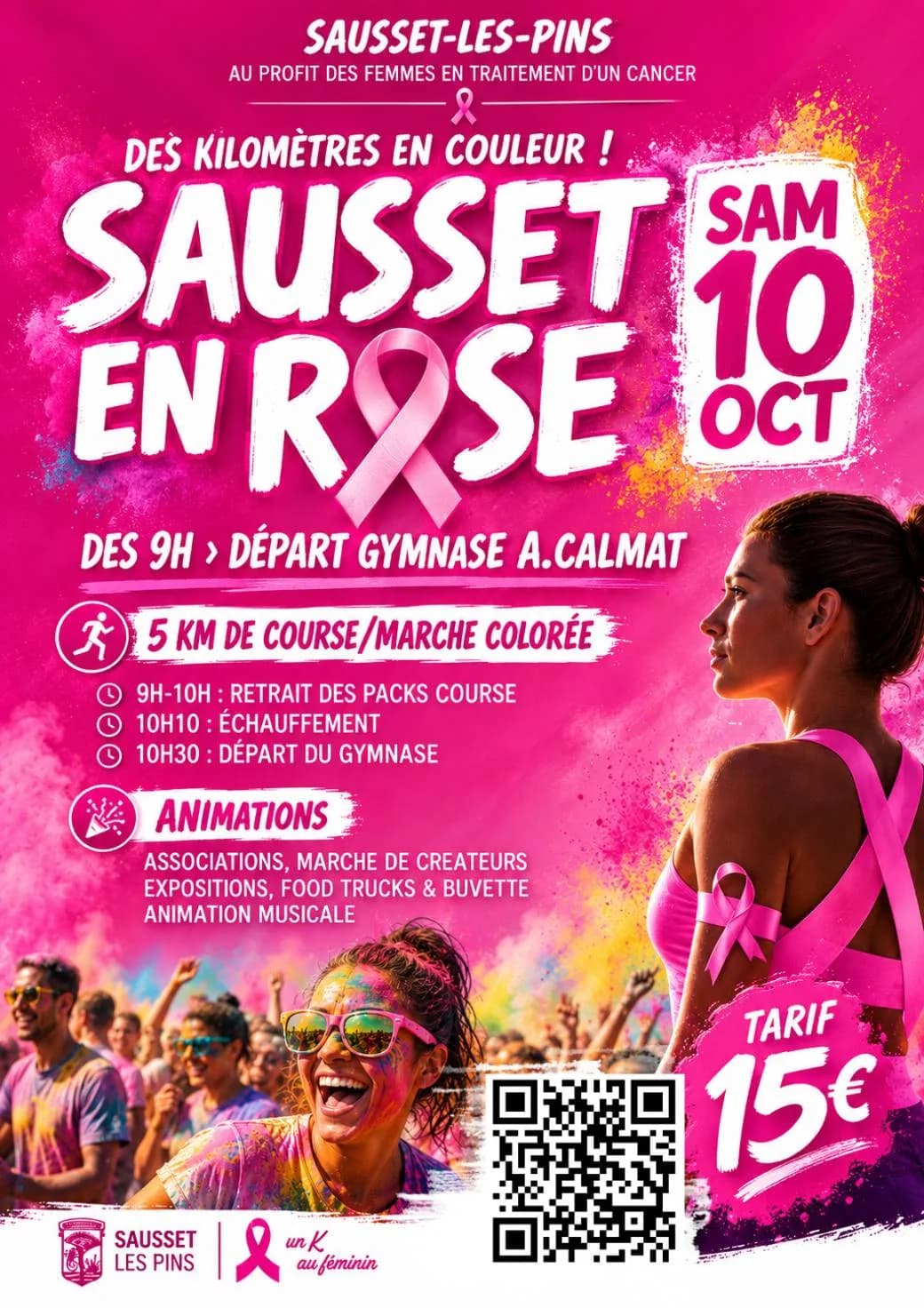 Image 1 : Sausset en Rose background