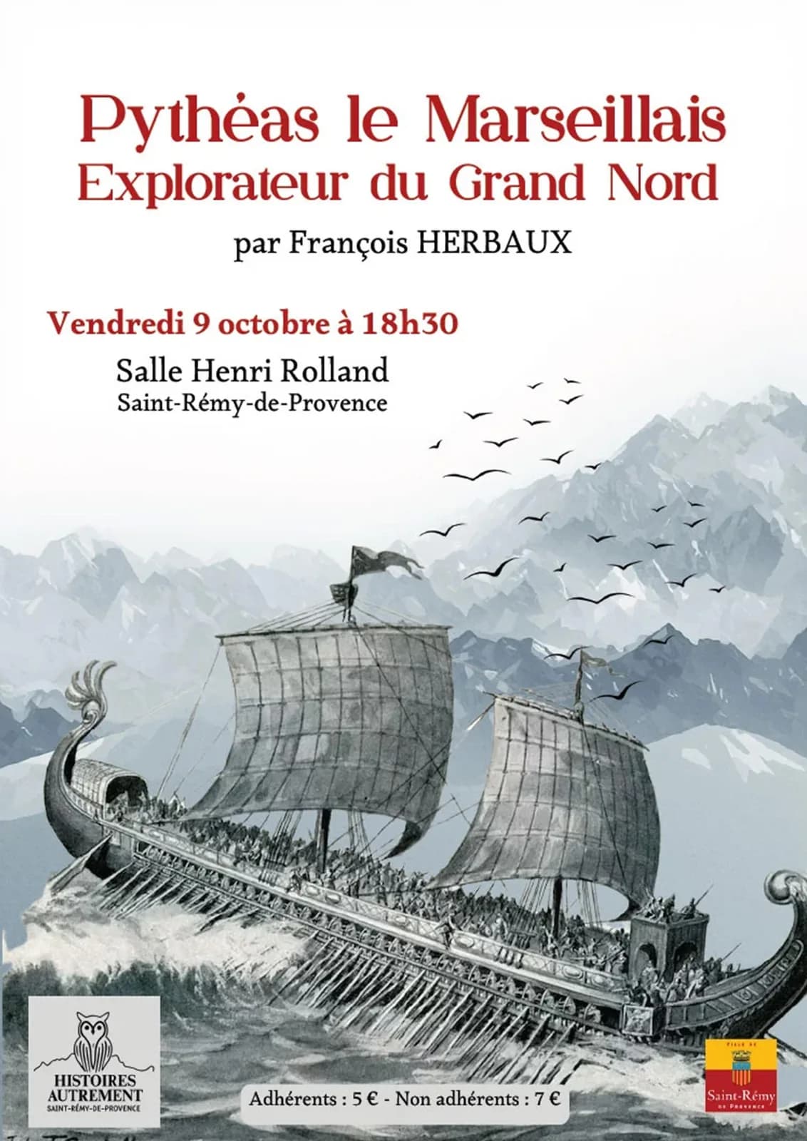 Image 2 : Conférence : "Pythéas, explorateur du Grand Nord" à Saint-Rémy-de-Provence background