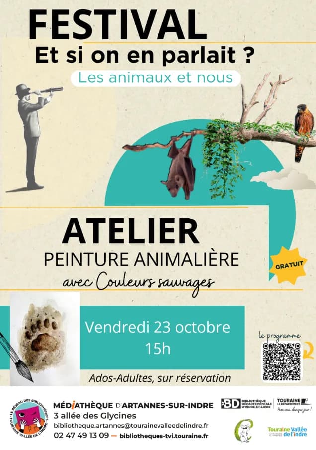 Image 1 : Peintures animalières background