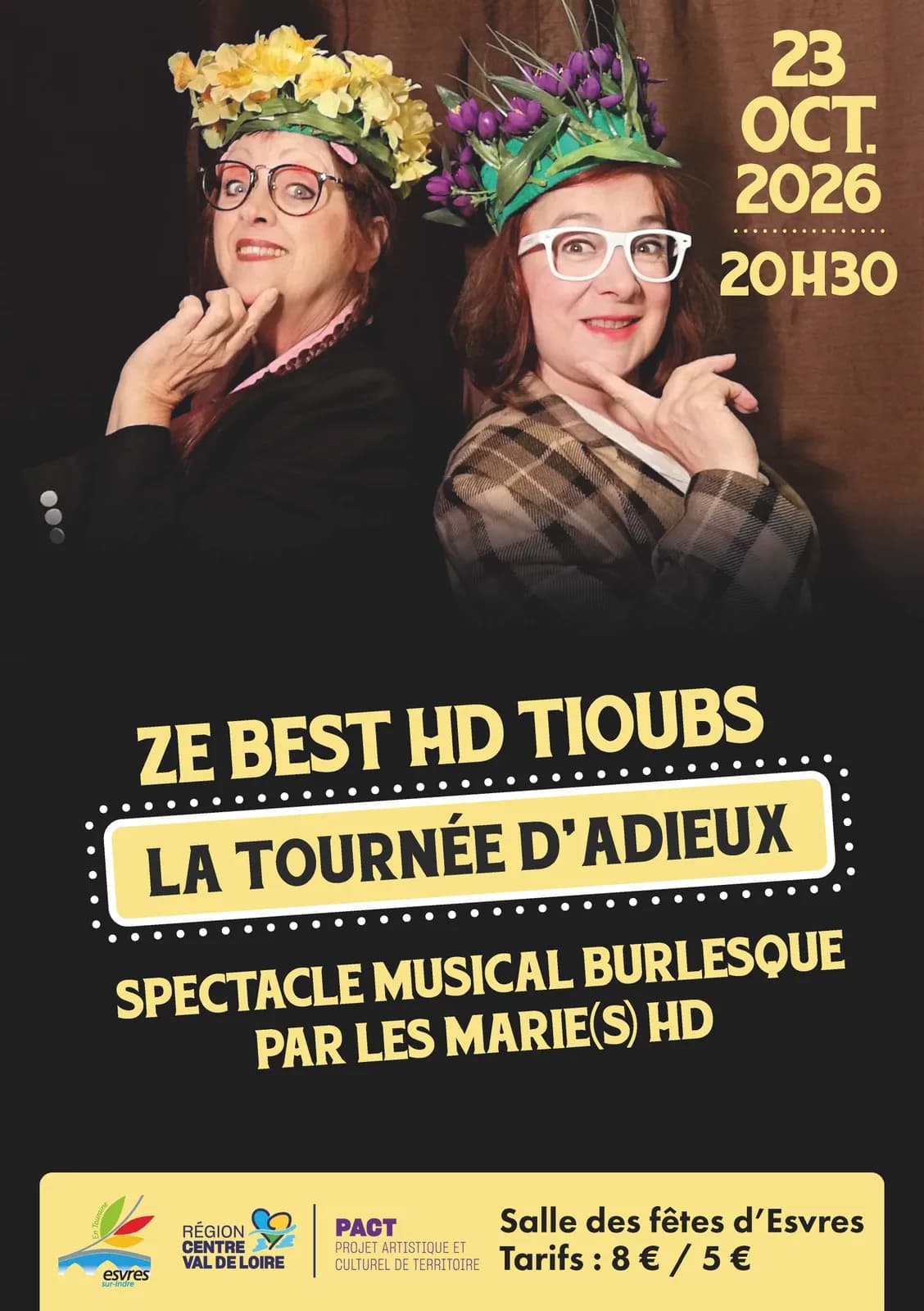 Image 1 : Spectacle de théâtre "Le Best HD Tioub's" background