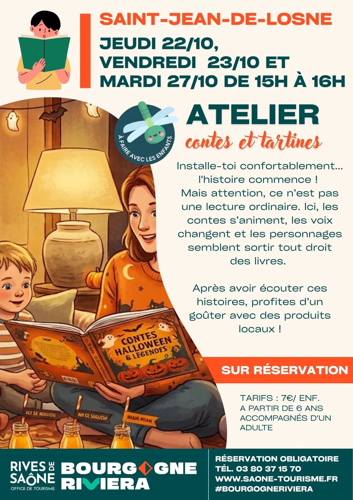 Image 1 : Club des curieux - Contes et tartines background