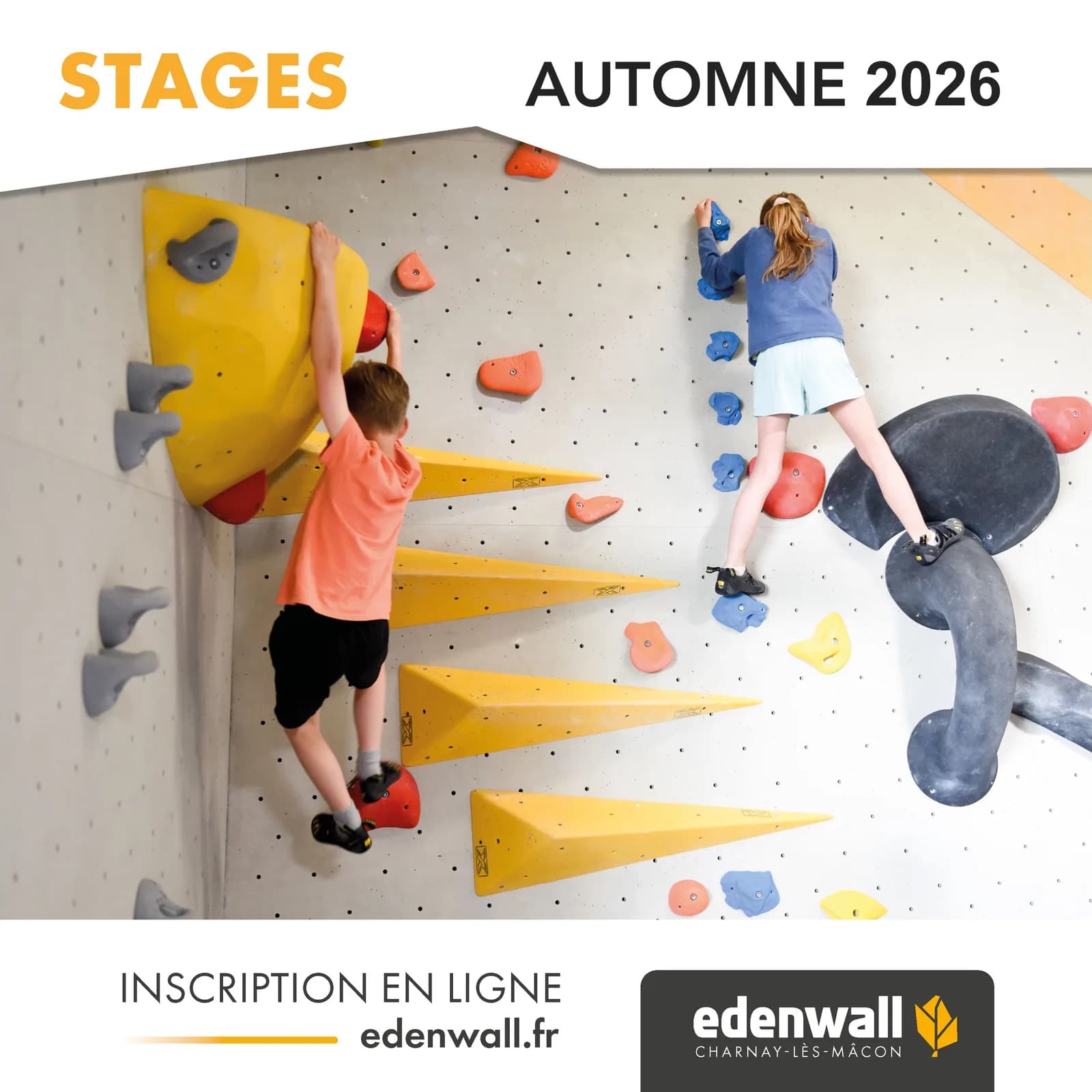 Image 1 : Stages vacances d’automne : escalade, défis & multiactivités ! background