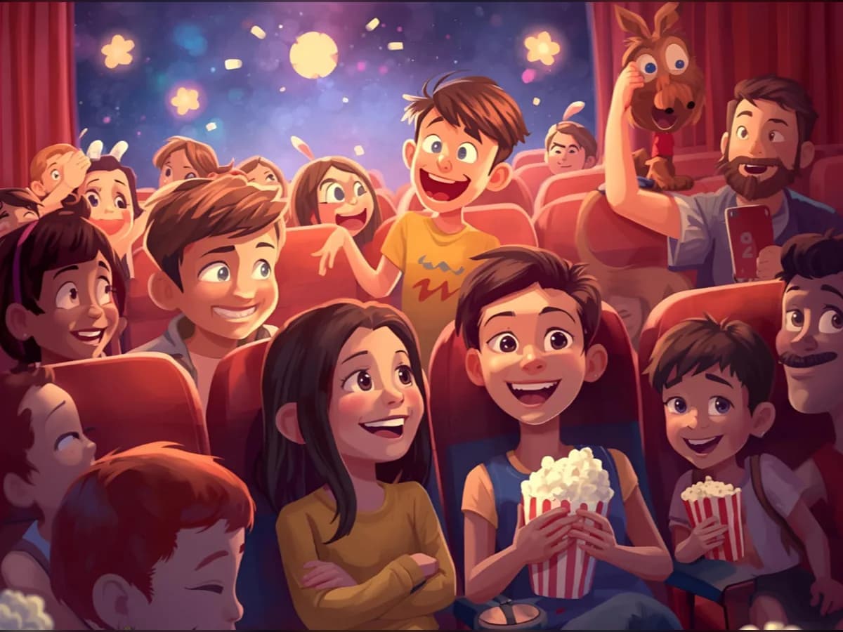 Image 1 : Cinéfilou Goûter "Le Monde à l'envers" background