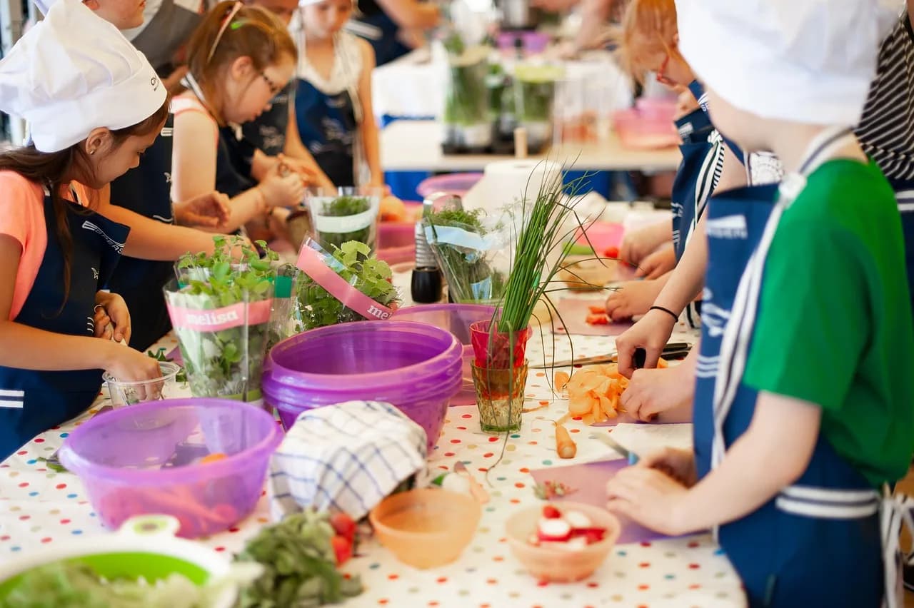 Image 1 : Atelier cuisine background