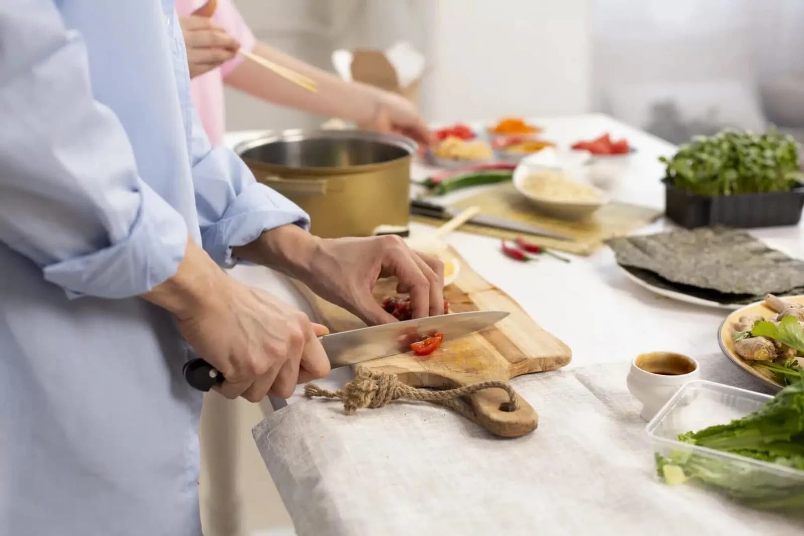 Image 1 : Atelier de cuisine du CIAS PN background