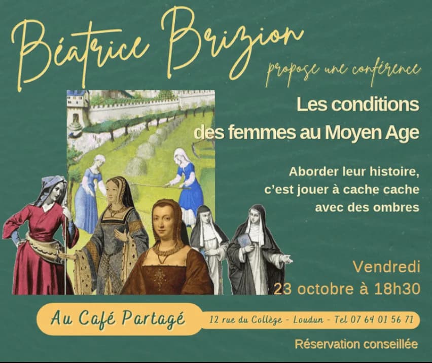 Image 1 : Les conditions des femmes au Moyen-Âge background