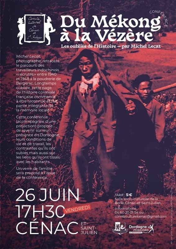 Image 2 : Conférence : Du Mékong à la Vézère, les Oubliés de l'Histoire background